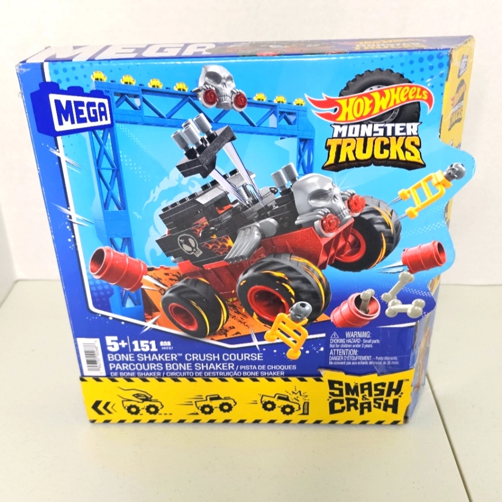 Mega Hot Wheels Monster Trucks Building Sets